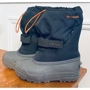 Boys' Youth Columbia Waterproof Snow Boots, Size 4